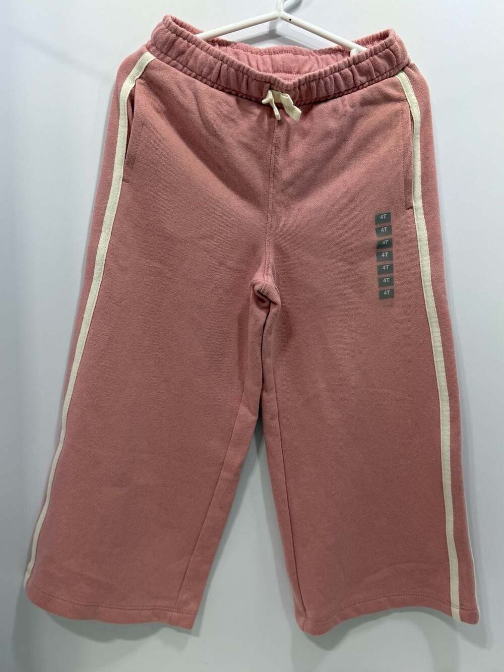 Carter's French Terry Wide-Leg Pants Size 4T Pink